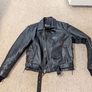 Classic Black Leather Jacket
